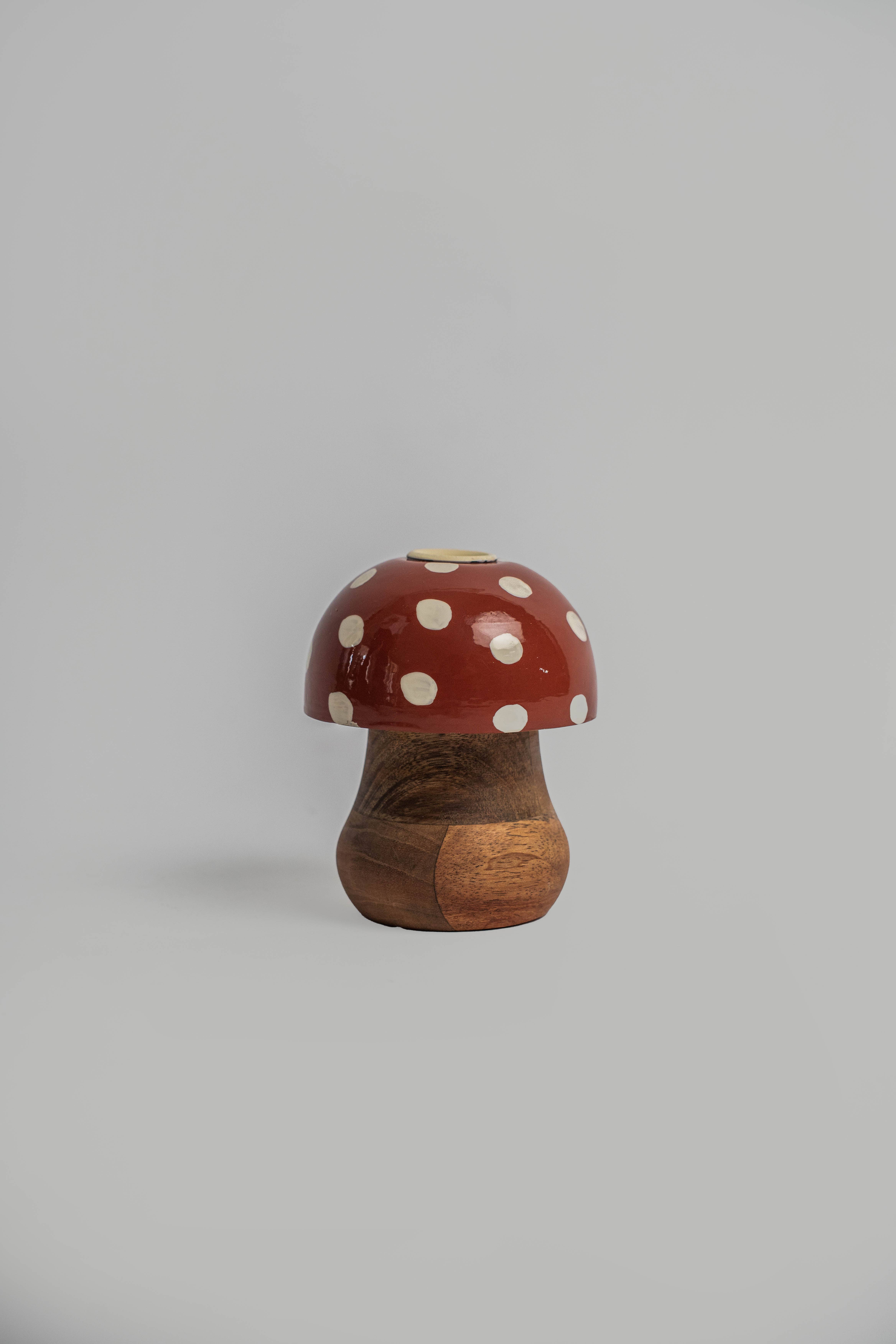 Mushroom Meadow Candle Holder - Small