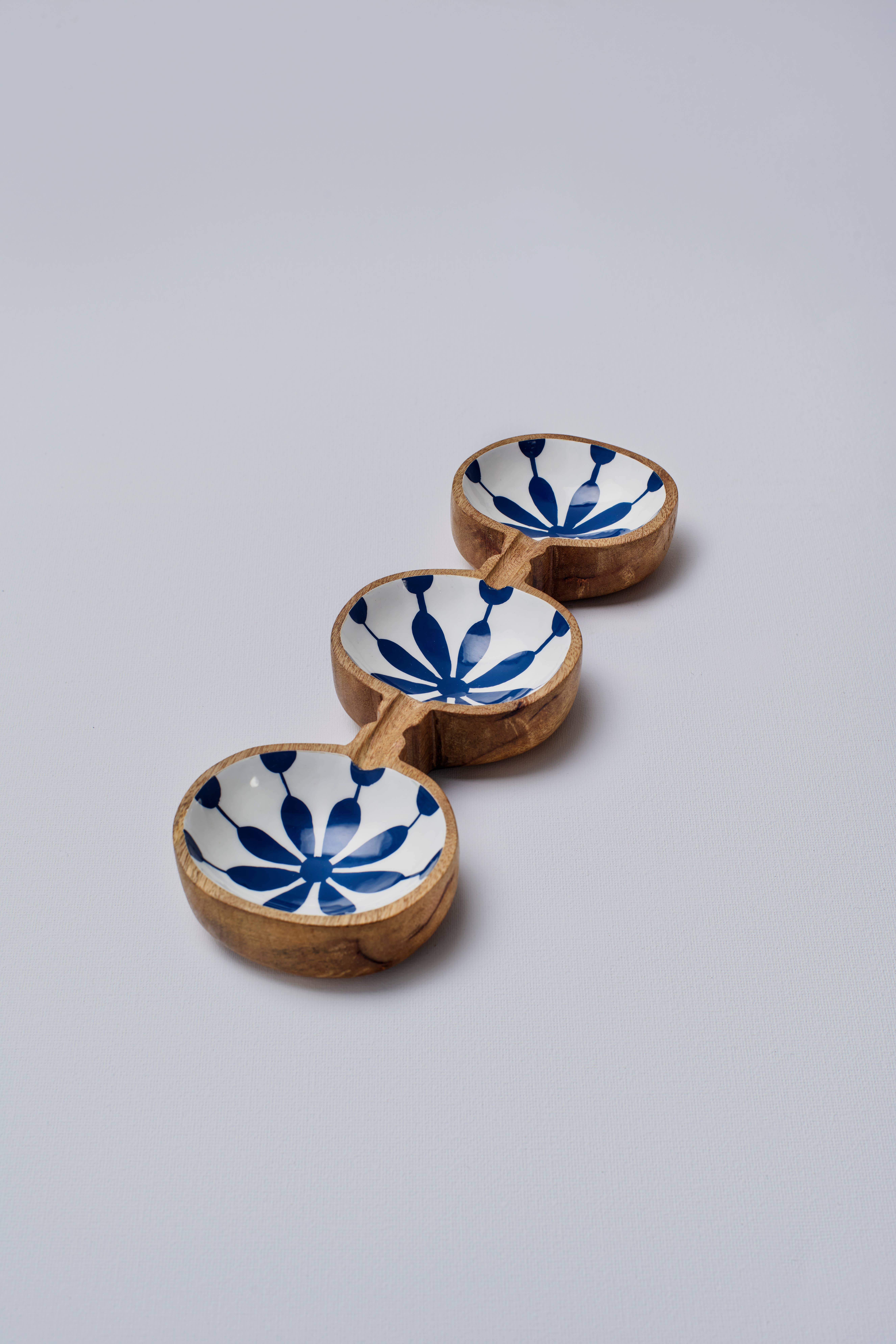 Sokka Jardin Stripes Wooden Platter