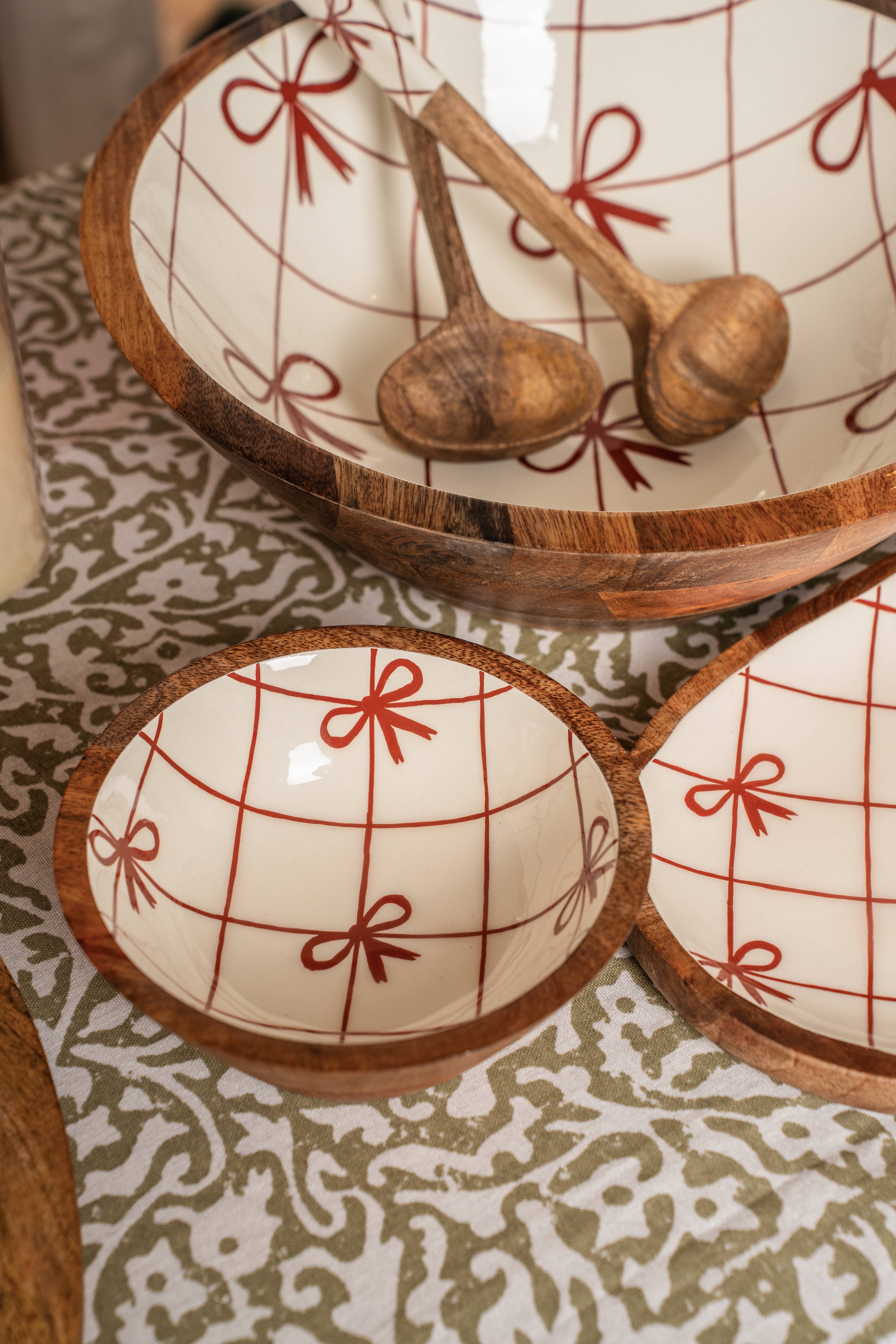 La Bow Hand-Painted Bowl - Small