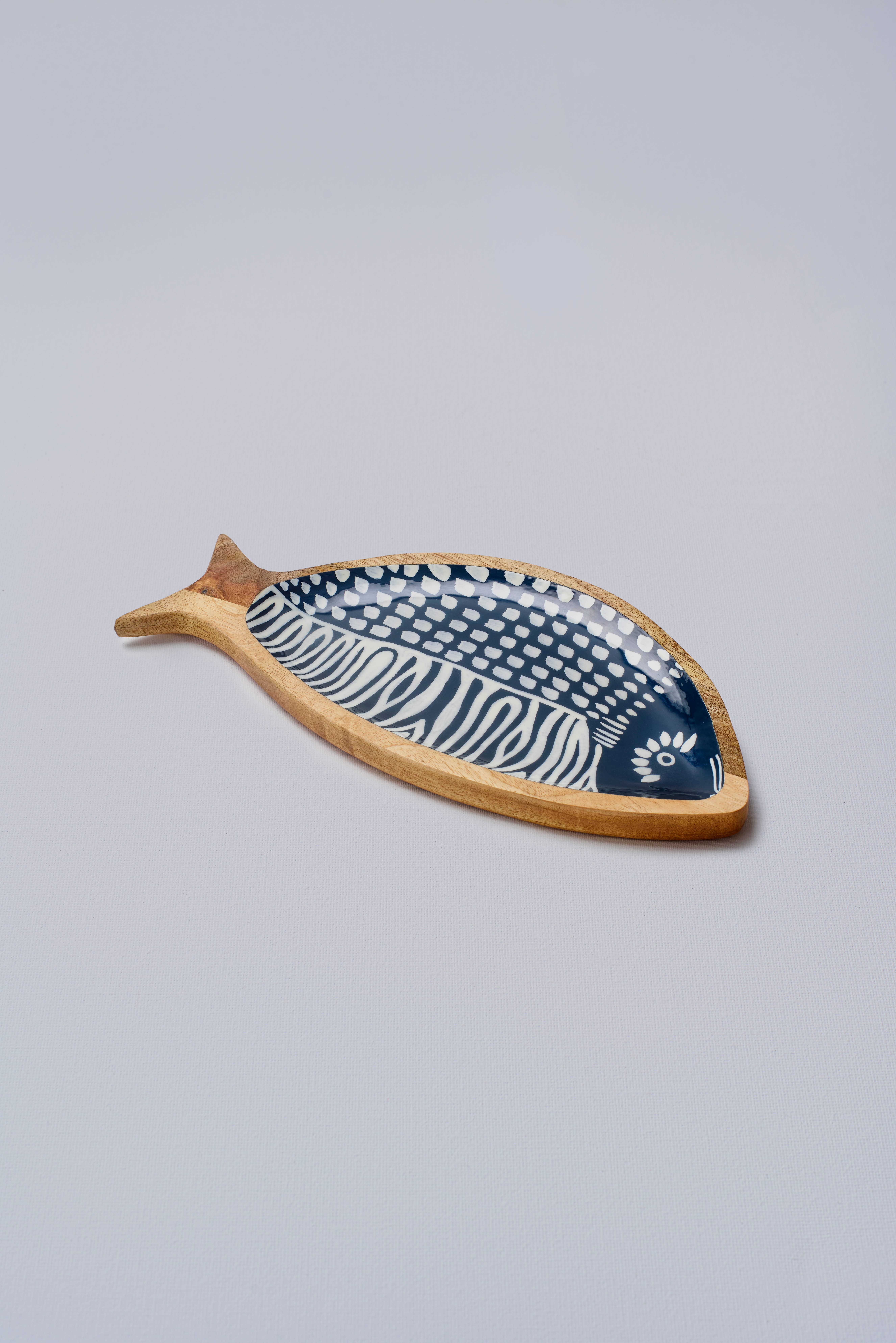 Tuna Shape Handmade Fish Platter