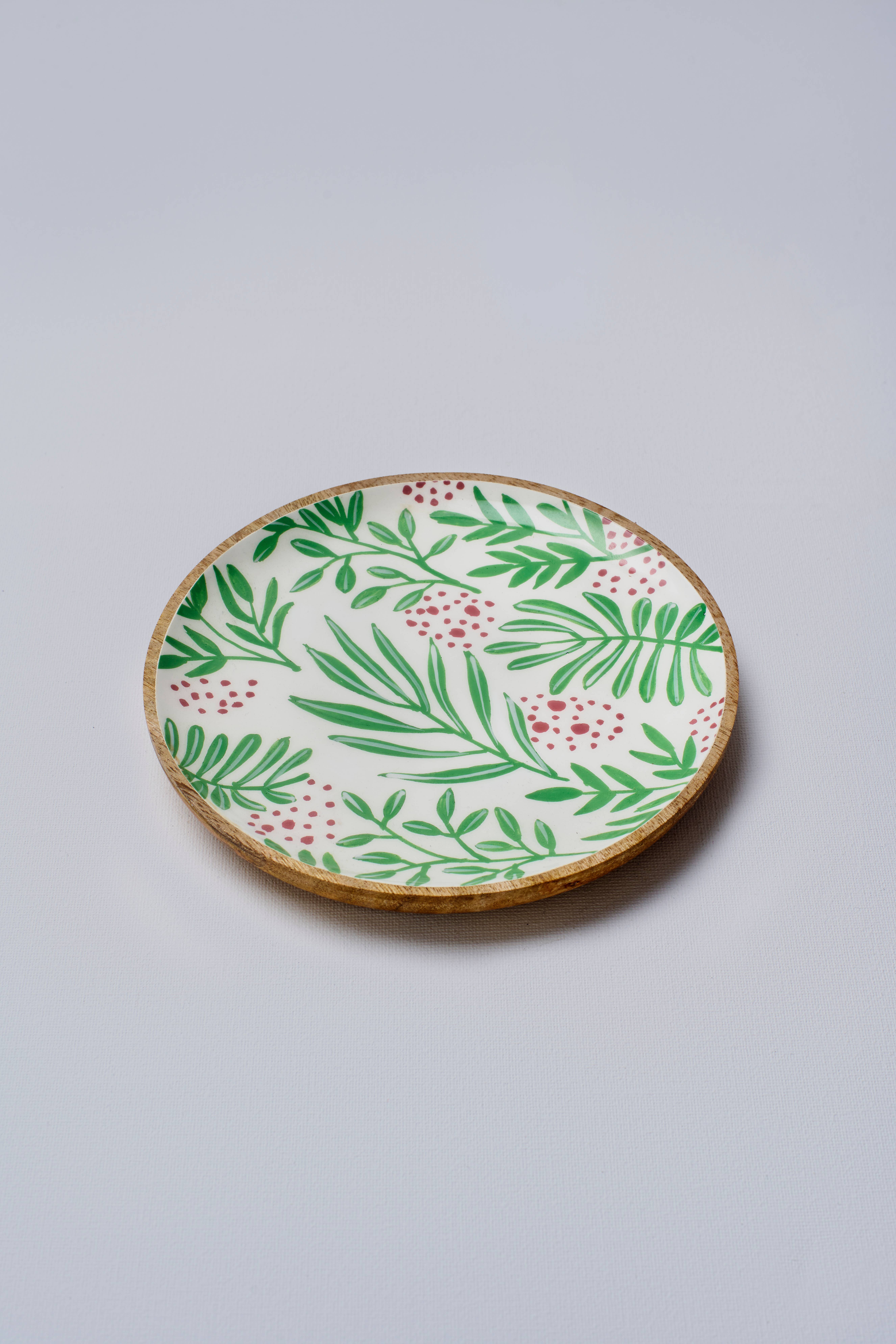 Tropical Foliage Serving Plate