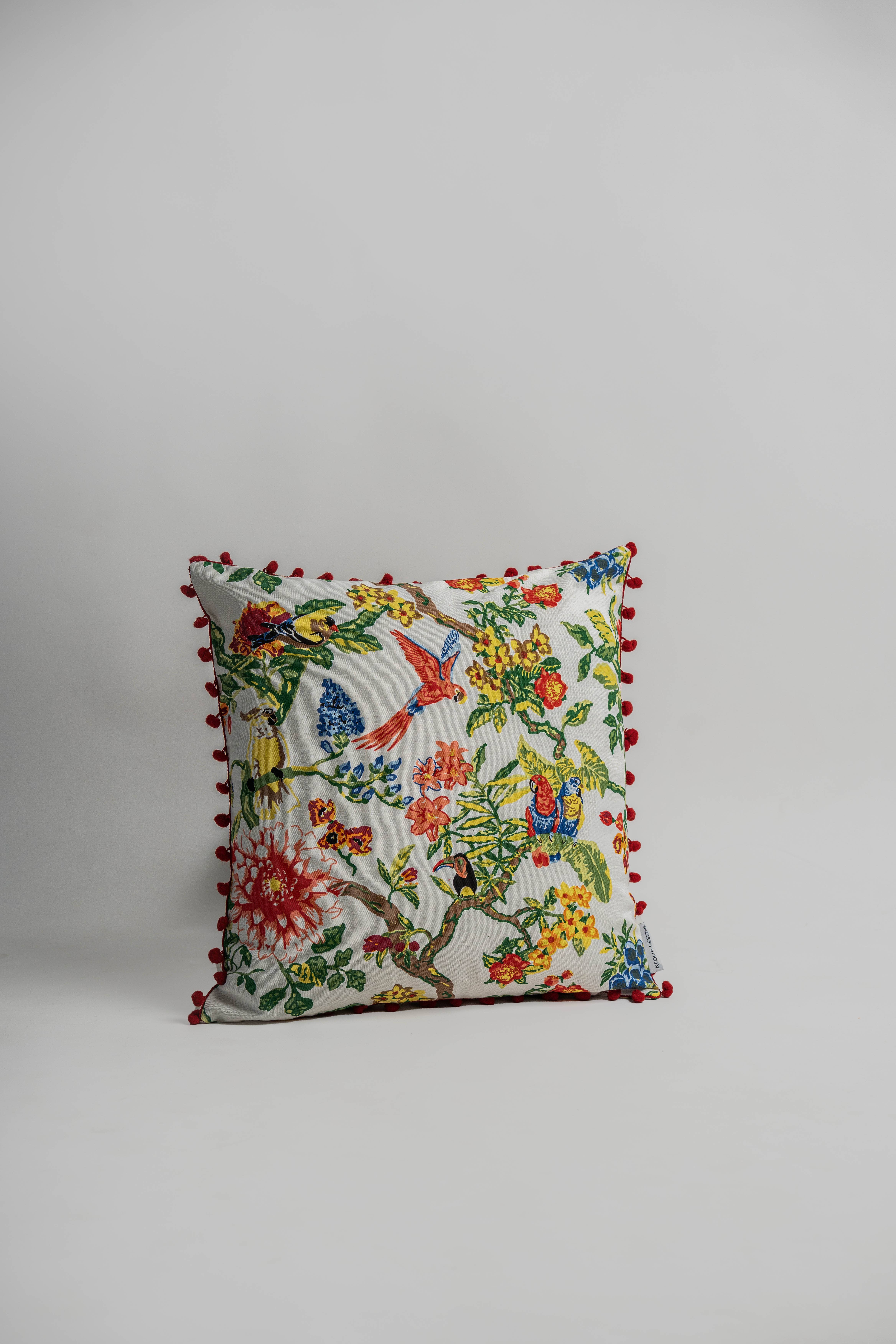Botanical Cushion with filler