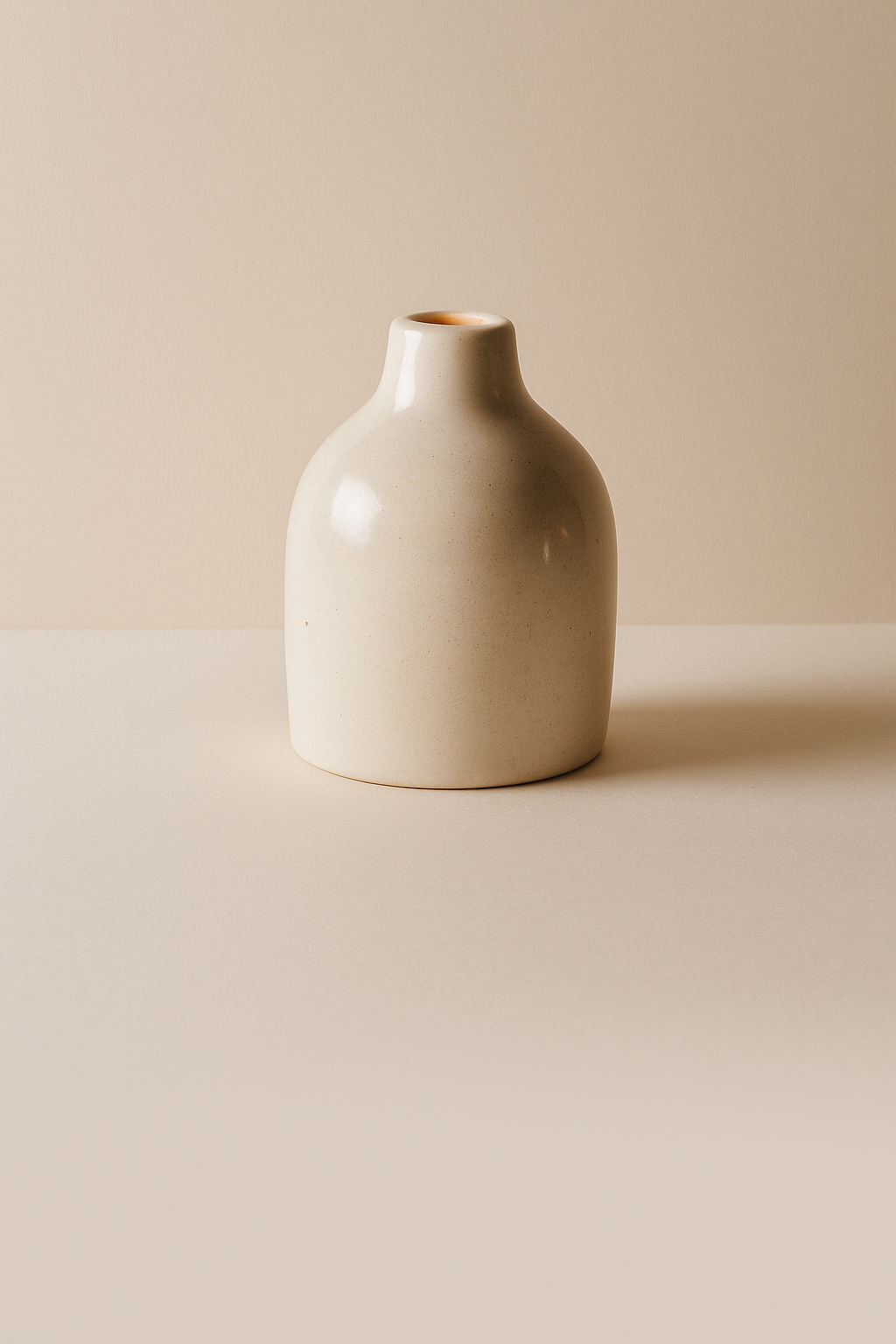 Stoneware Minimalist Bud Vase