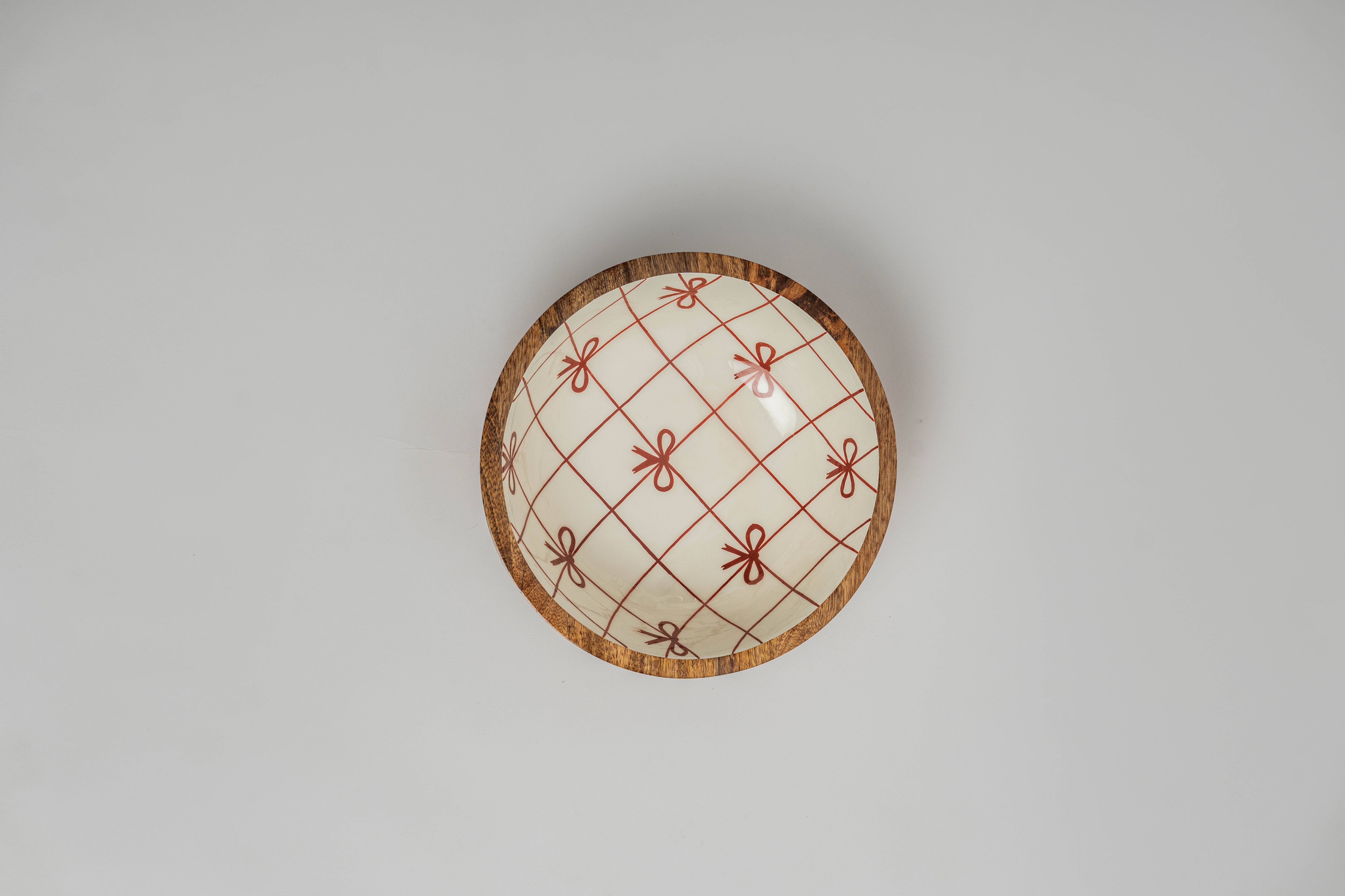 La Bow Handpainted Bowl - Medium