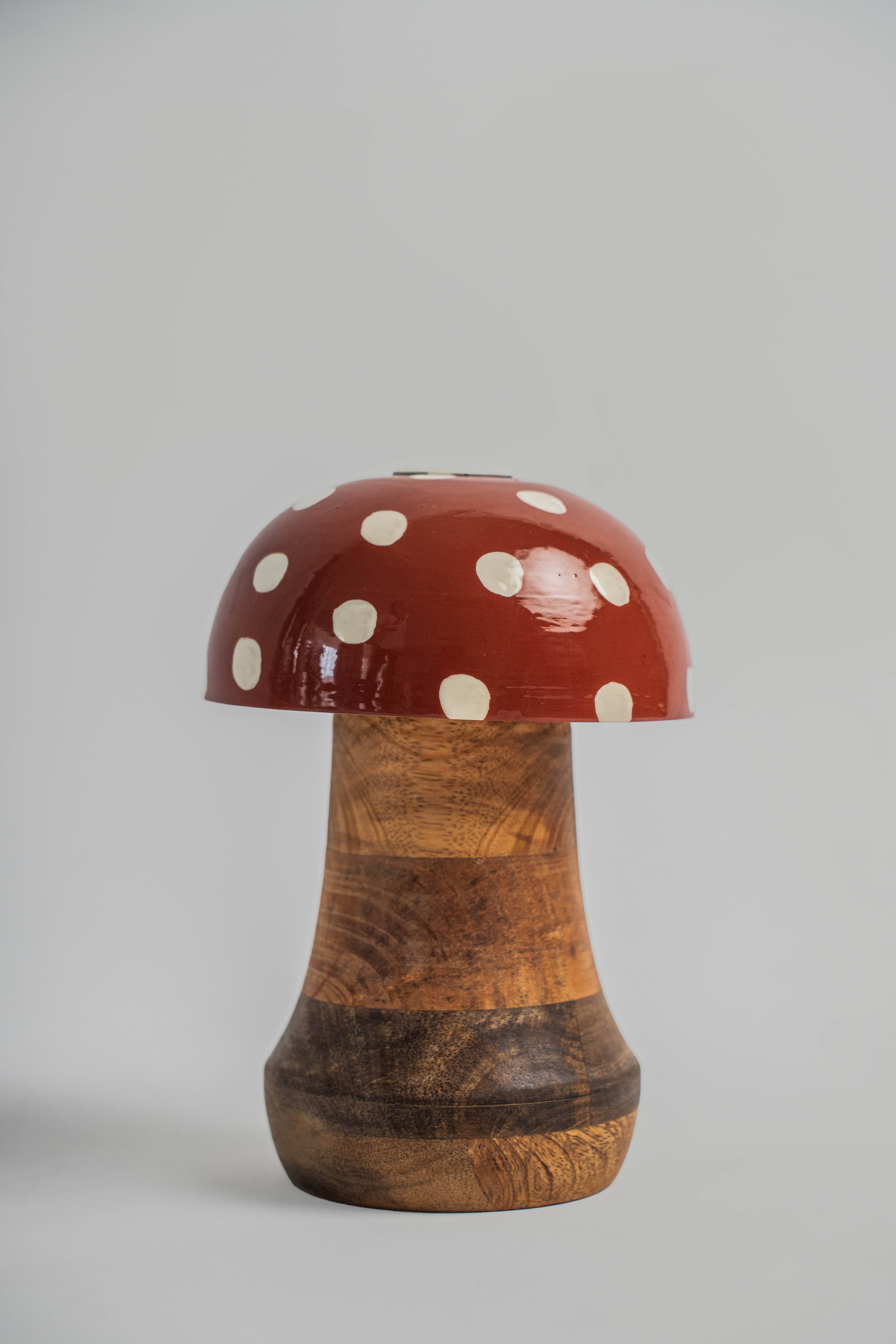 Mushroom Meadow Candle Holder - Large