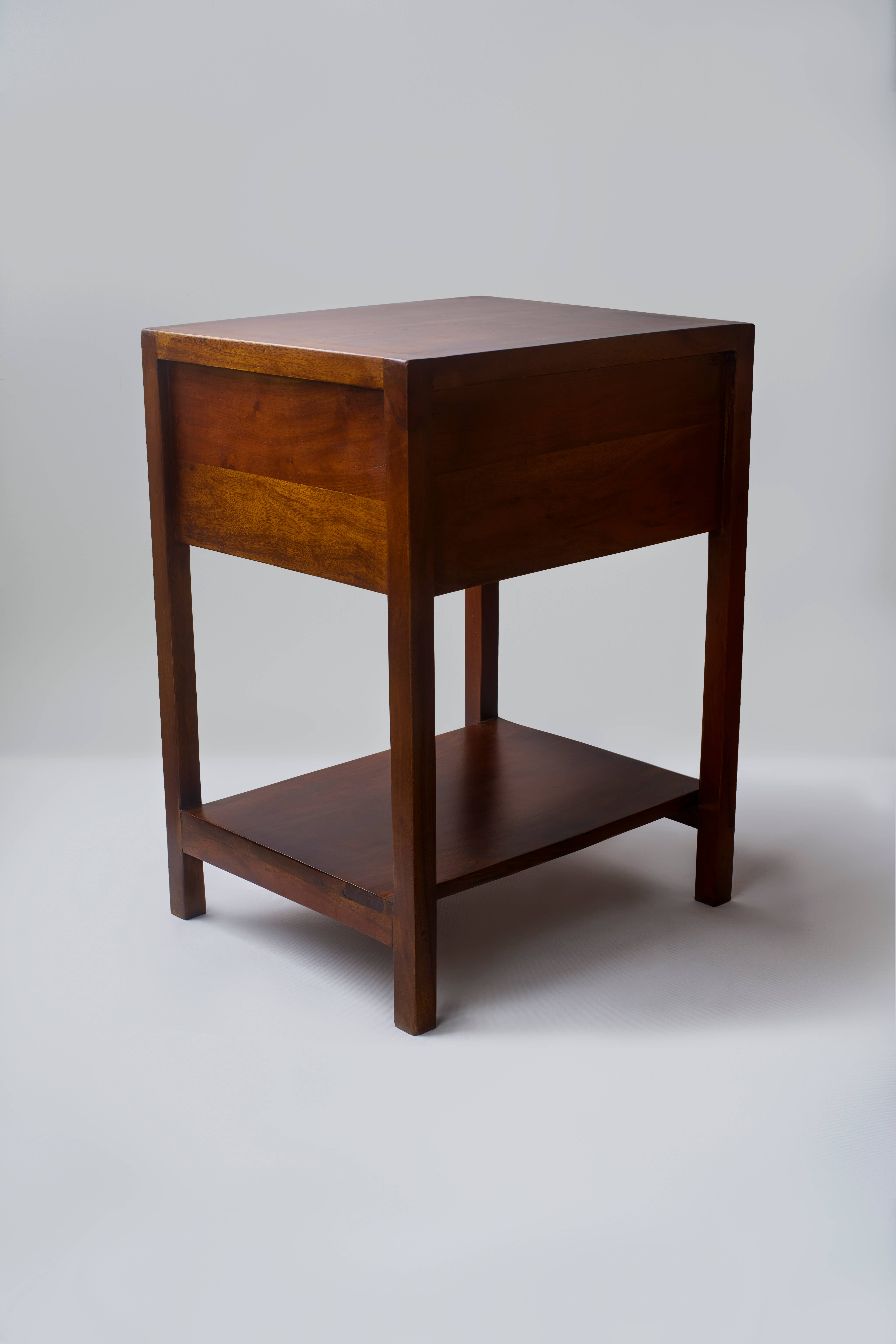 Hattie 1 Drawer Natural Bedside Table 