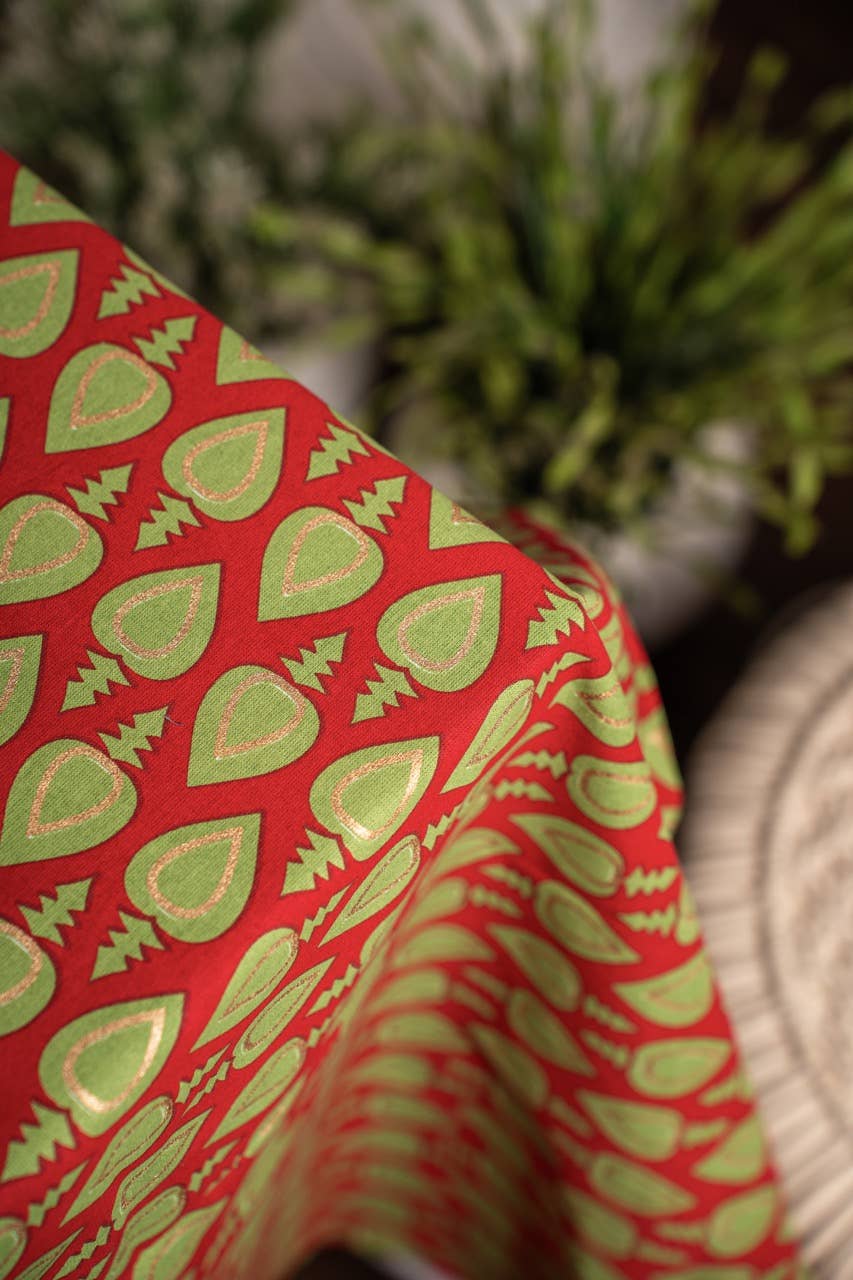 Eira Handblocked Table Cover