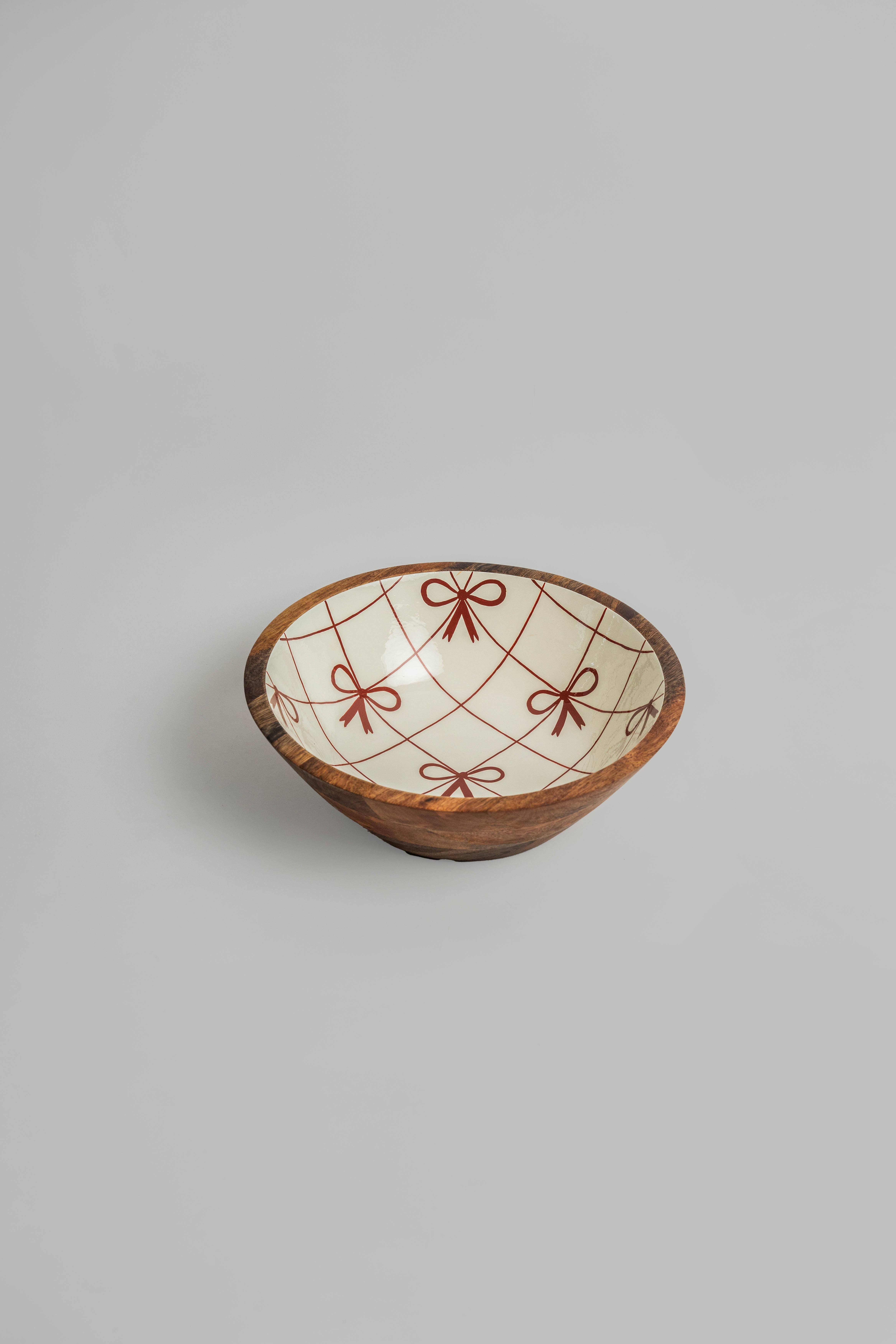 La Bow Hand-Painted Bowl - Large