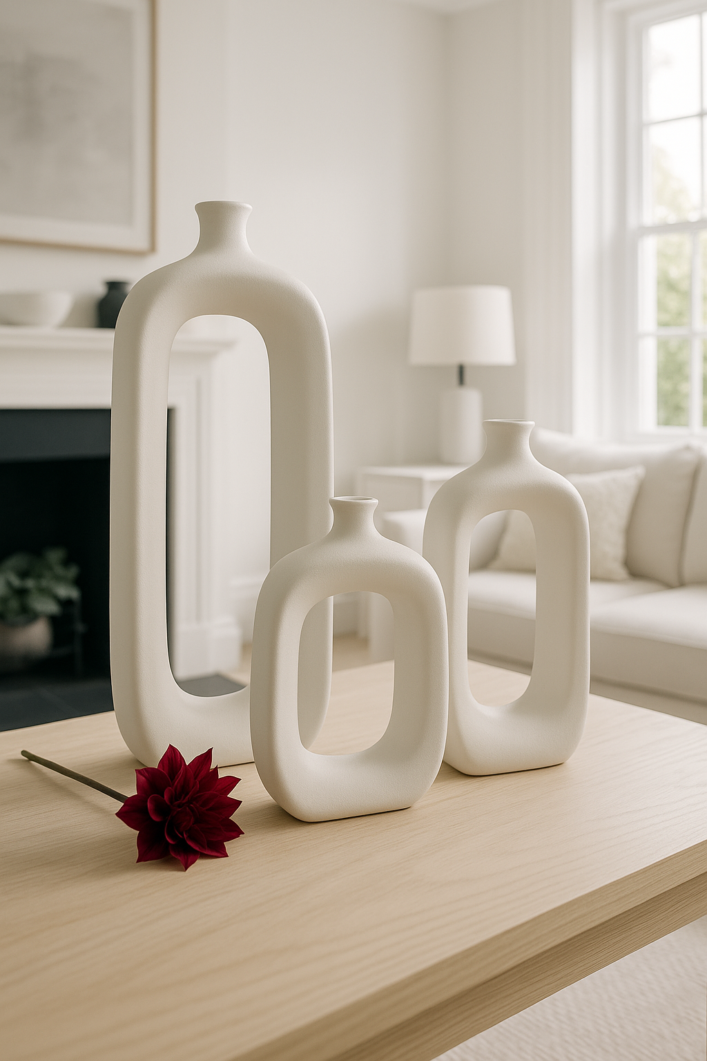 Minimalist Sculptural Vases - Large