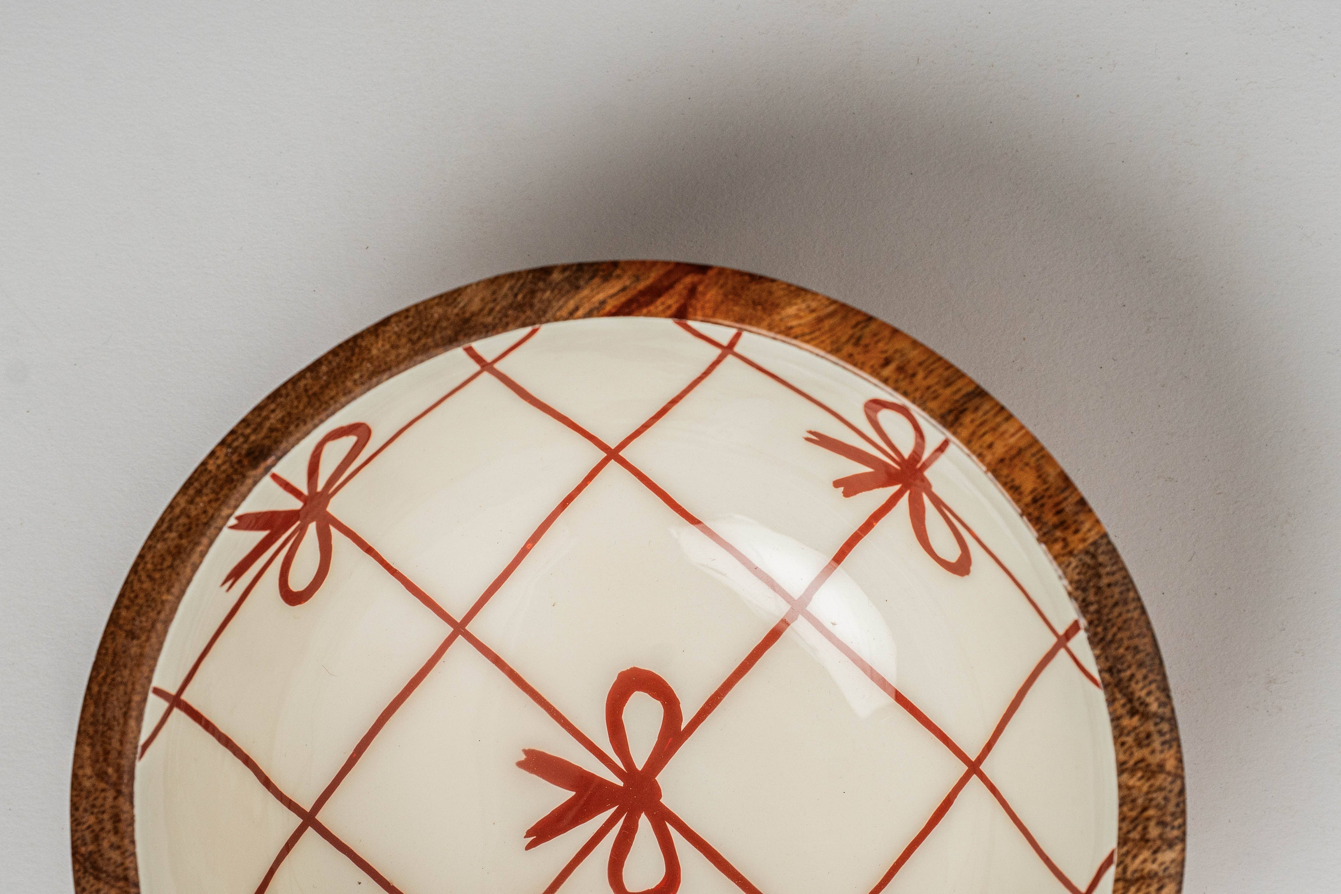 La Bow Hand-Painted Bowl - Small