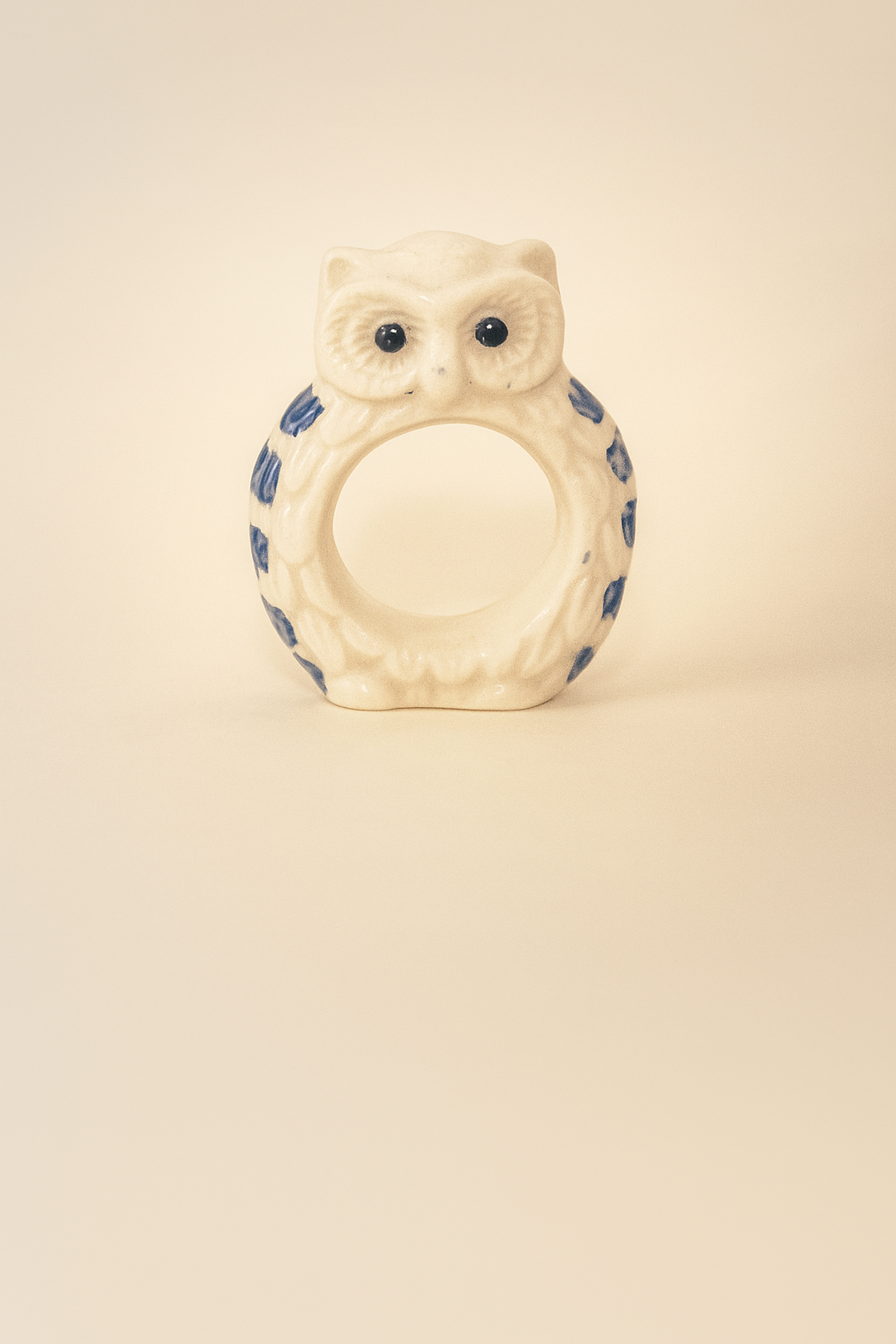 Snowy Owl Napkin Ring