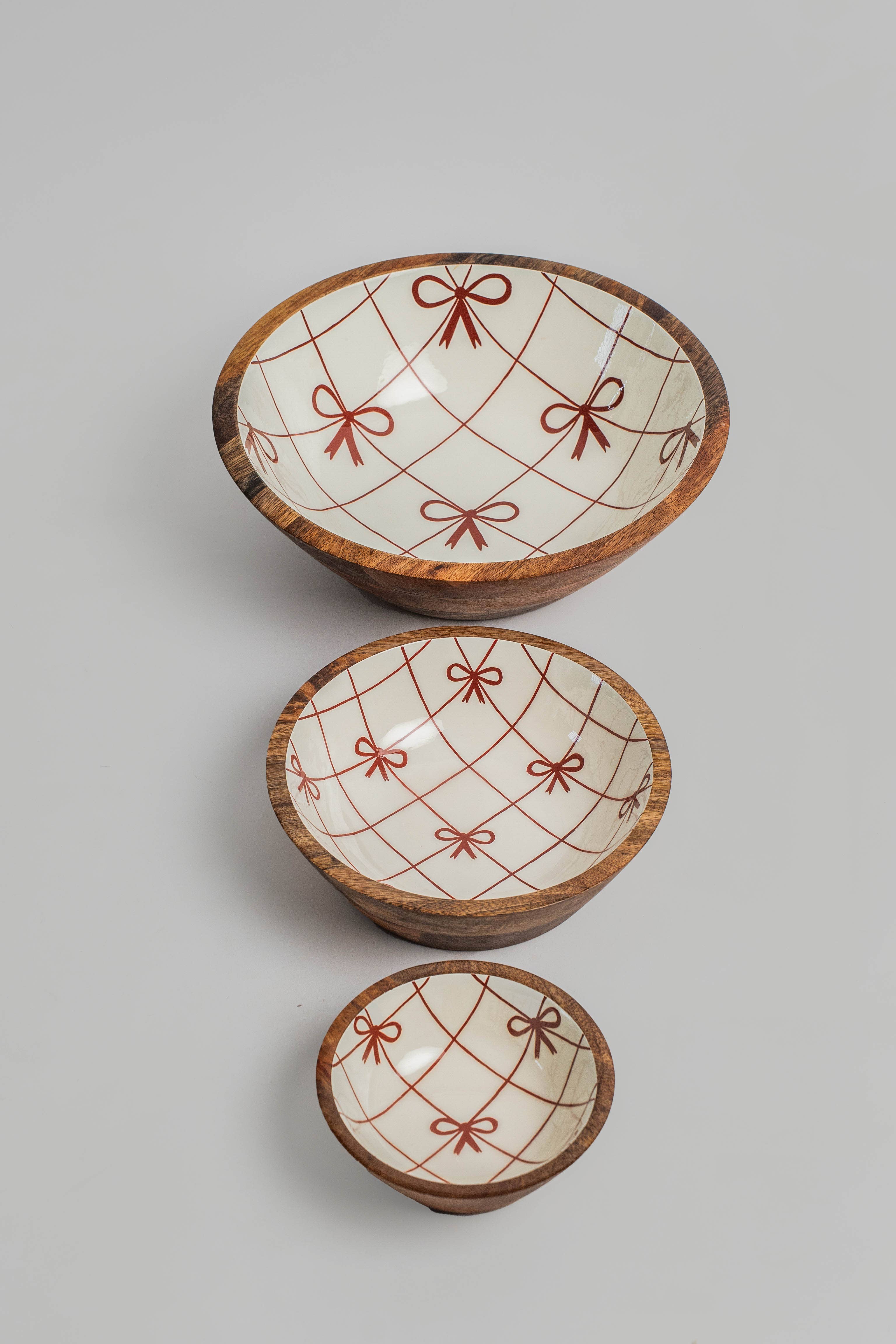 La Bow Hand-Painted Bowl - Large