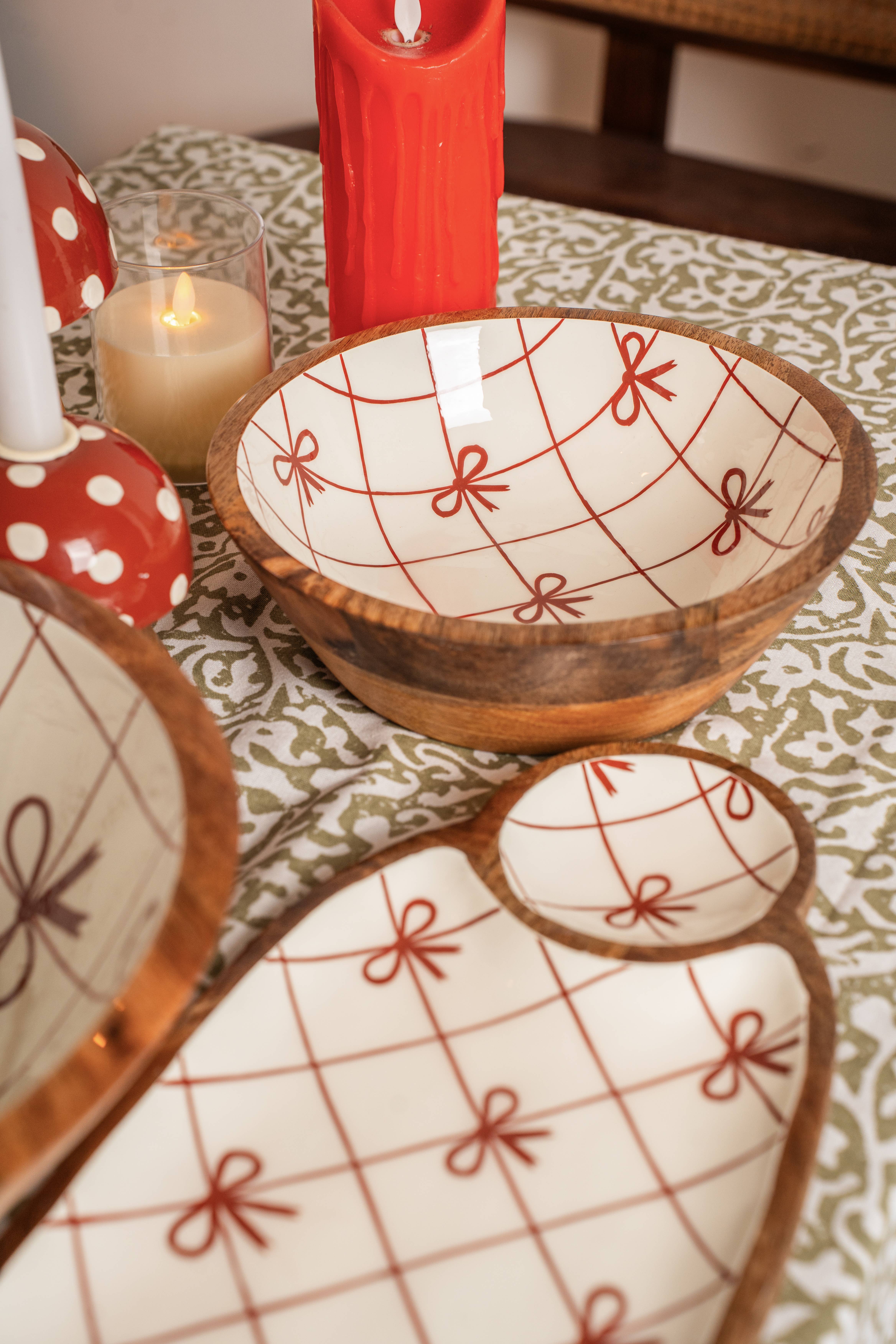 La Bow Handpainted Bowl - Medium