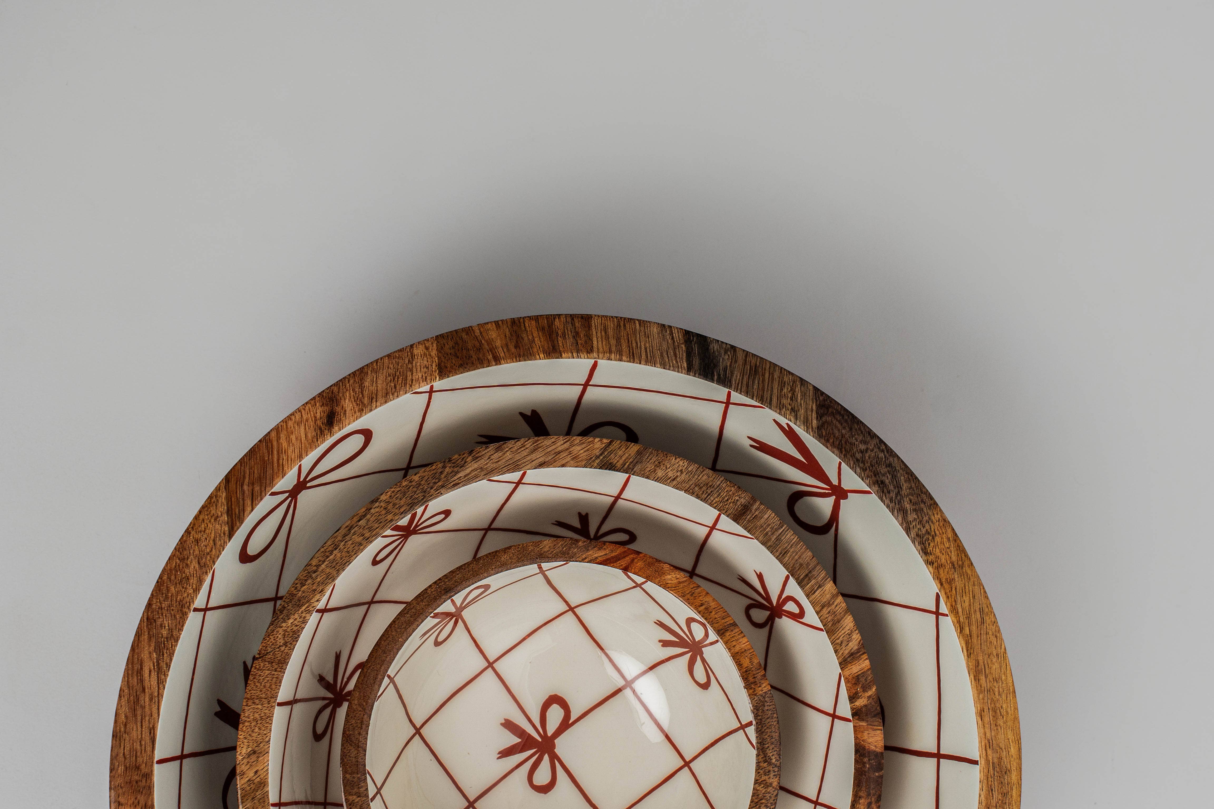 La Bow Handpainted Bowl - Medium