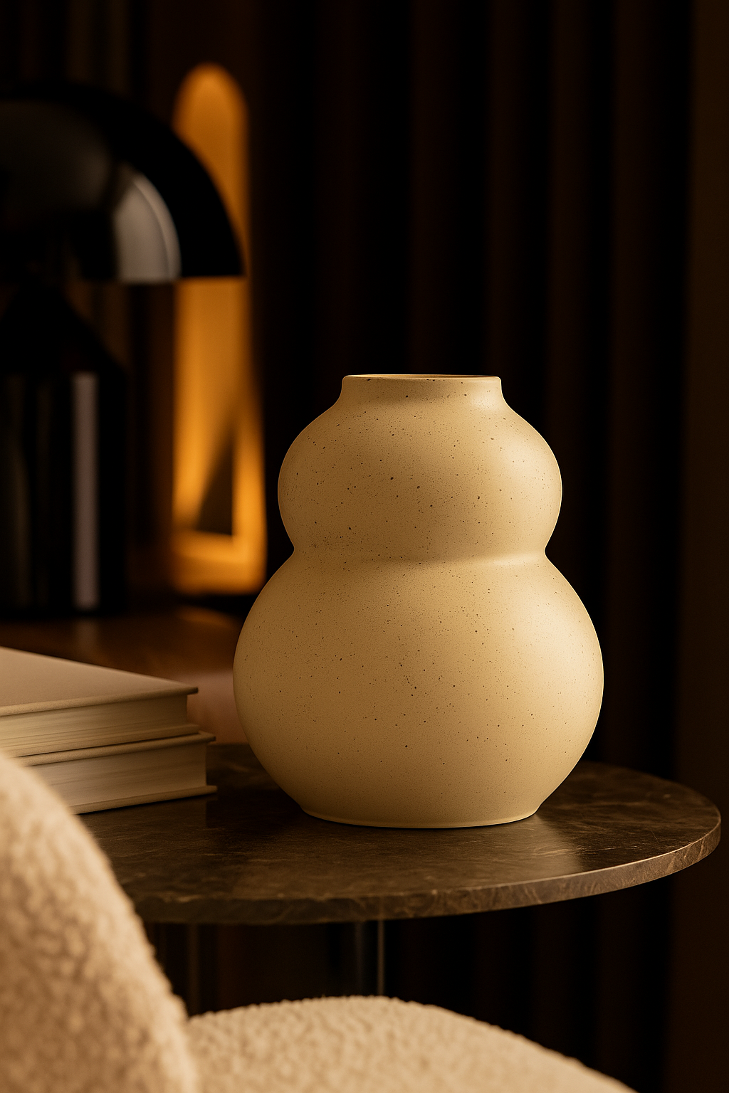 Speckled Double Gourd Design Vase