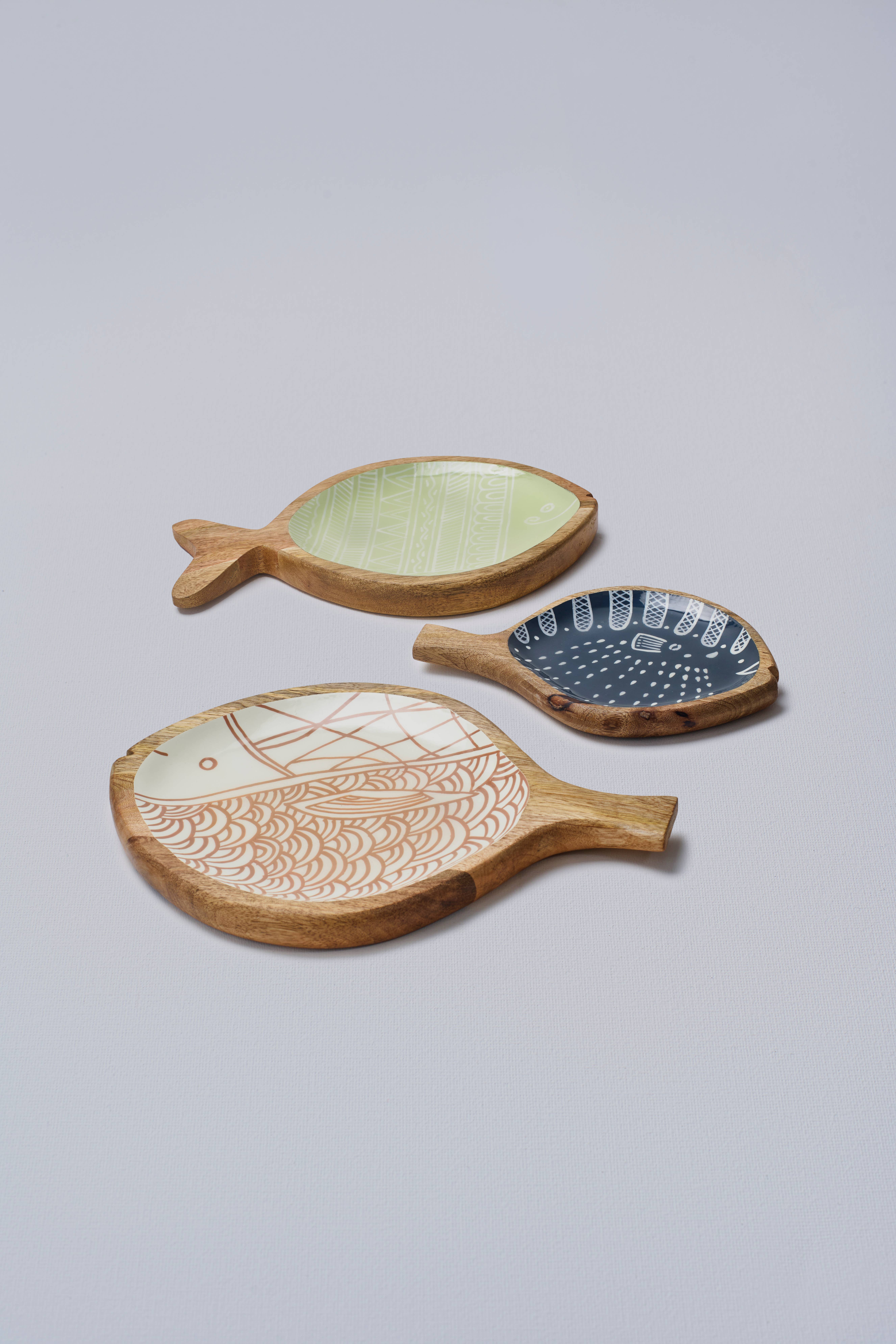 Dover Sole Shape Handmade Fish Platter 
