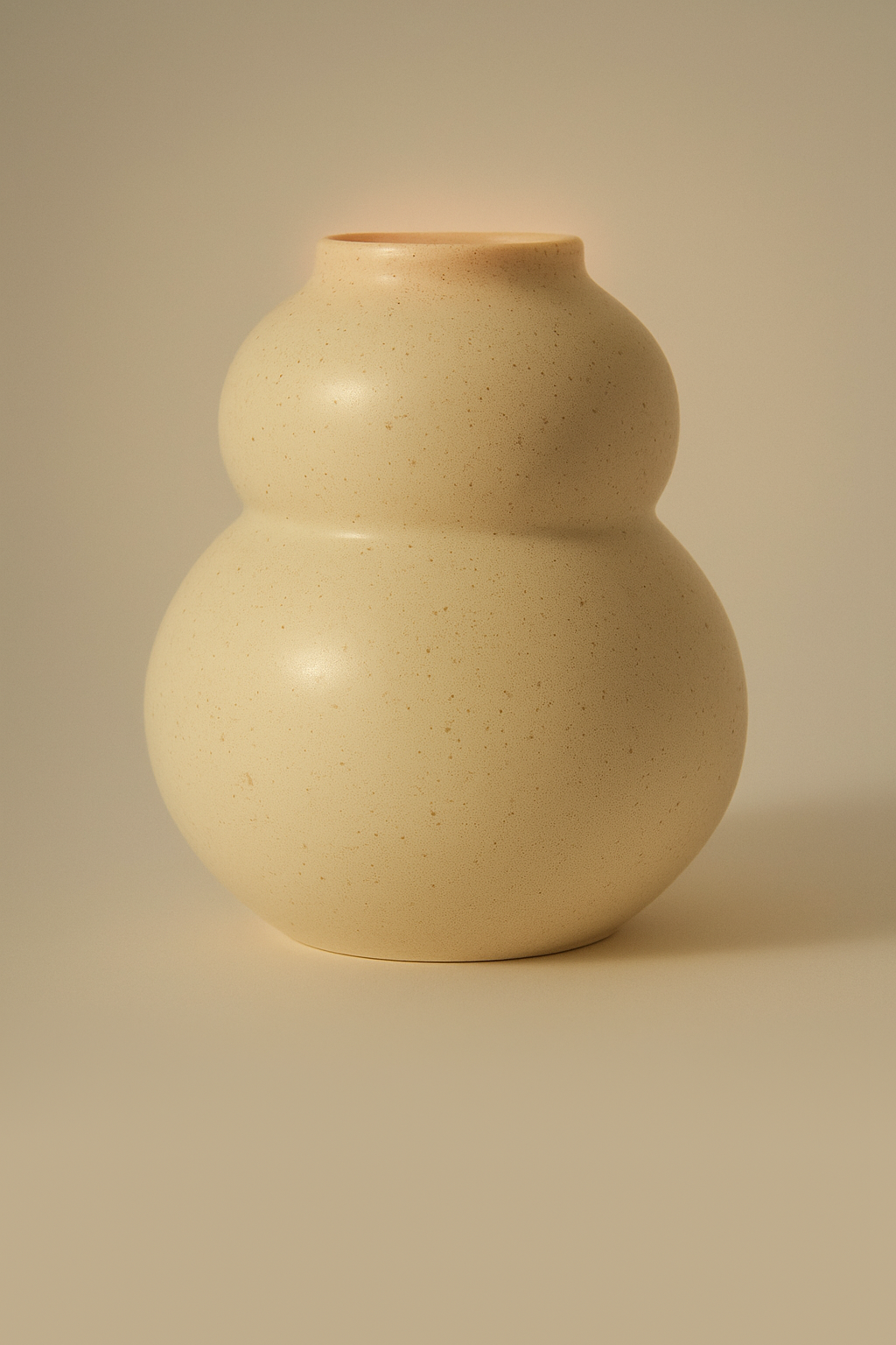 Speckled Double Gourd Design Vase