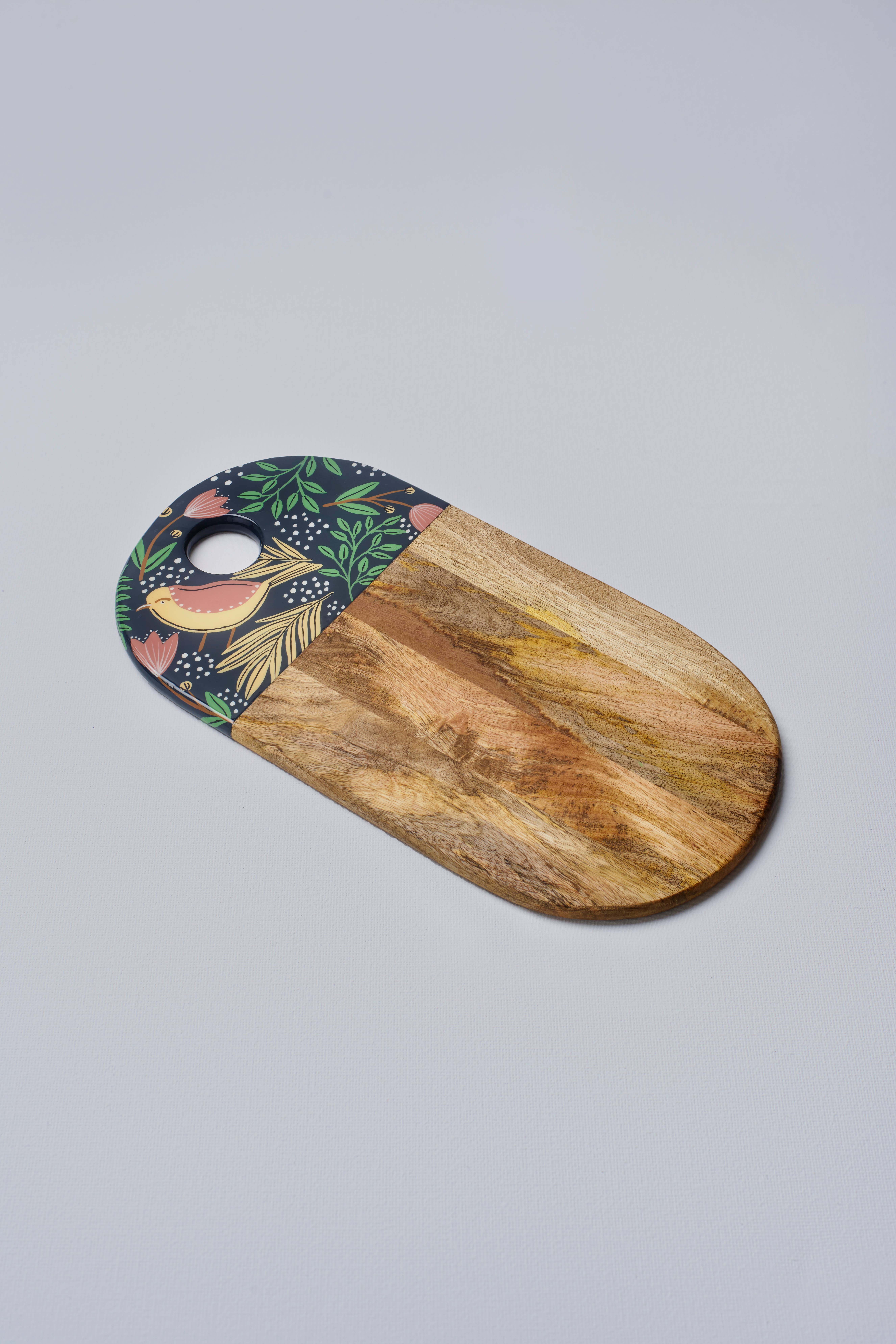 Twilight Bird Chopping Board with Enamel