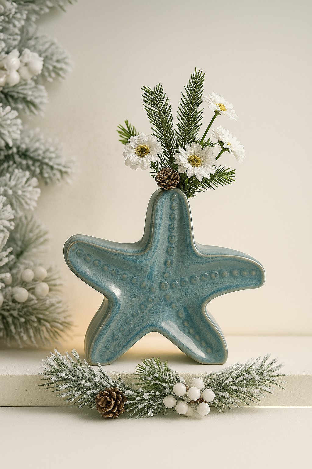 Sculptural Star Vase