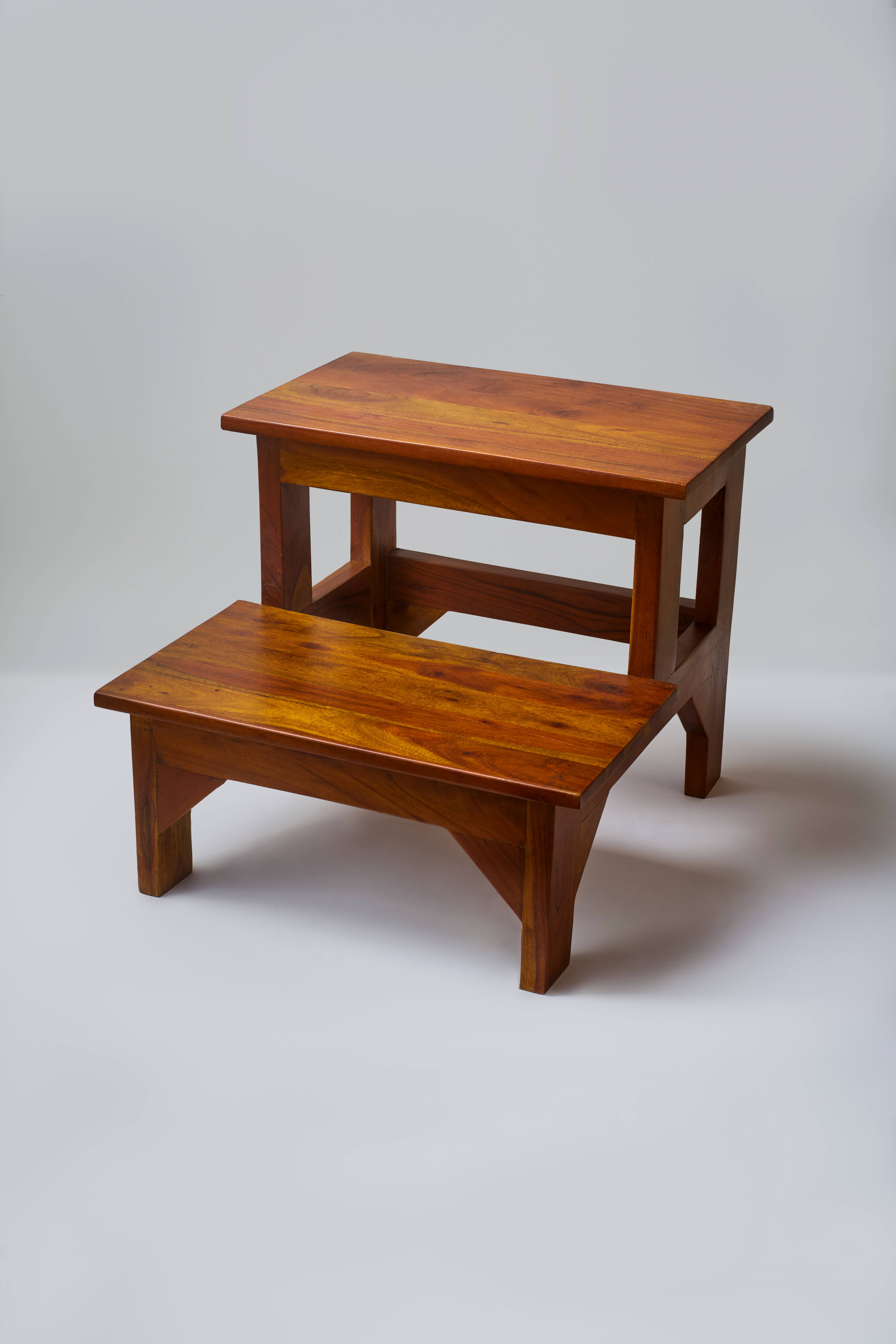 Wooden Two Step Stool