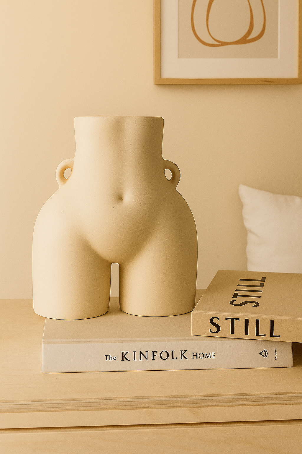 Sculptural Body Vase – Artisan Accent