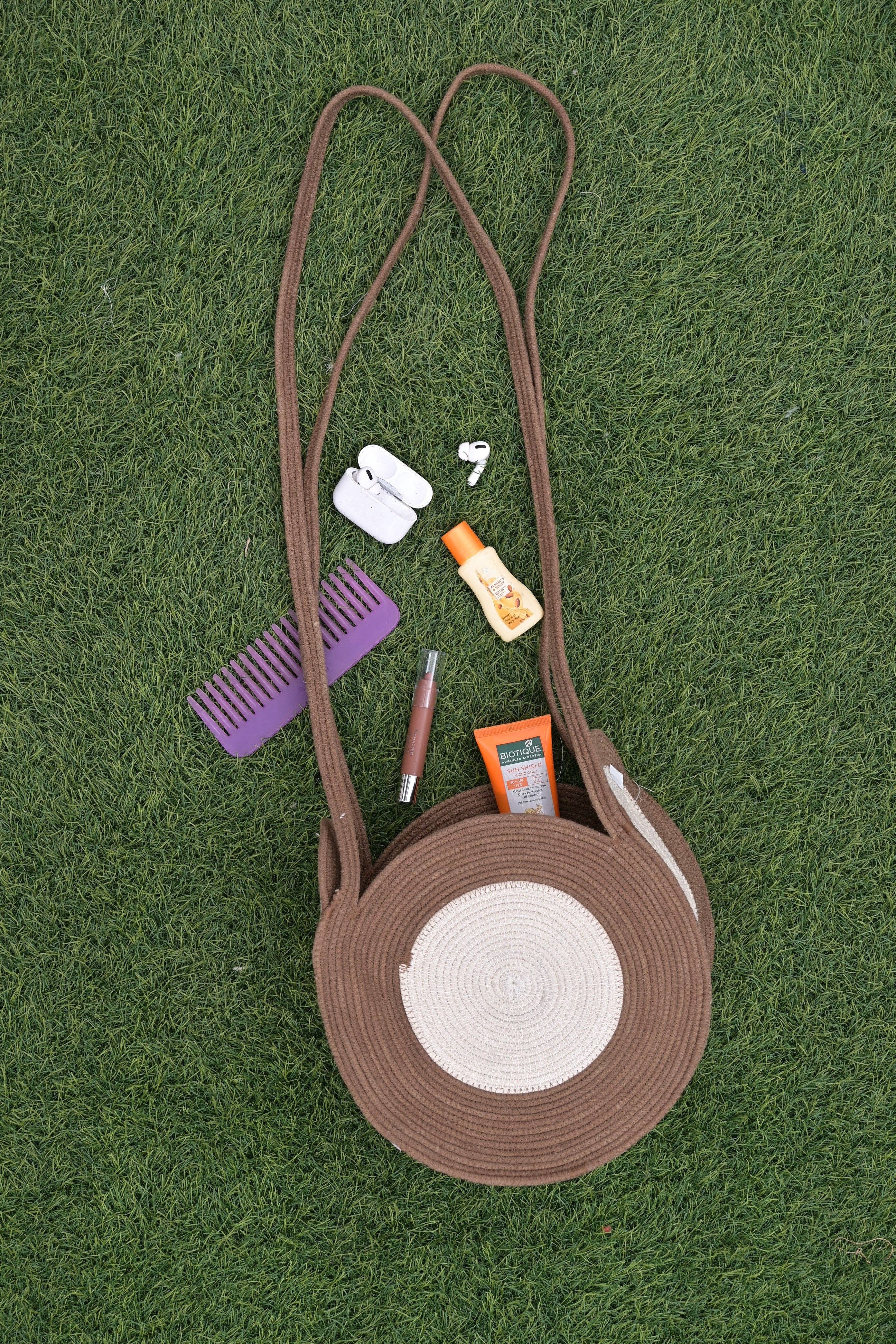 Champagne & Purple Tote Bag