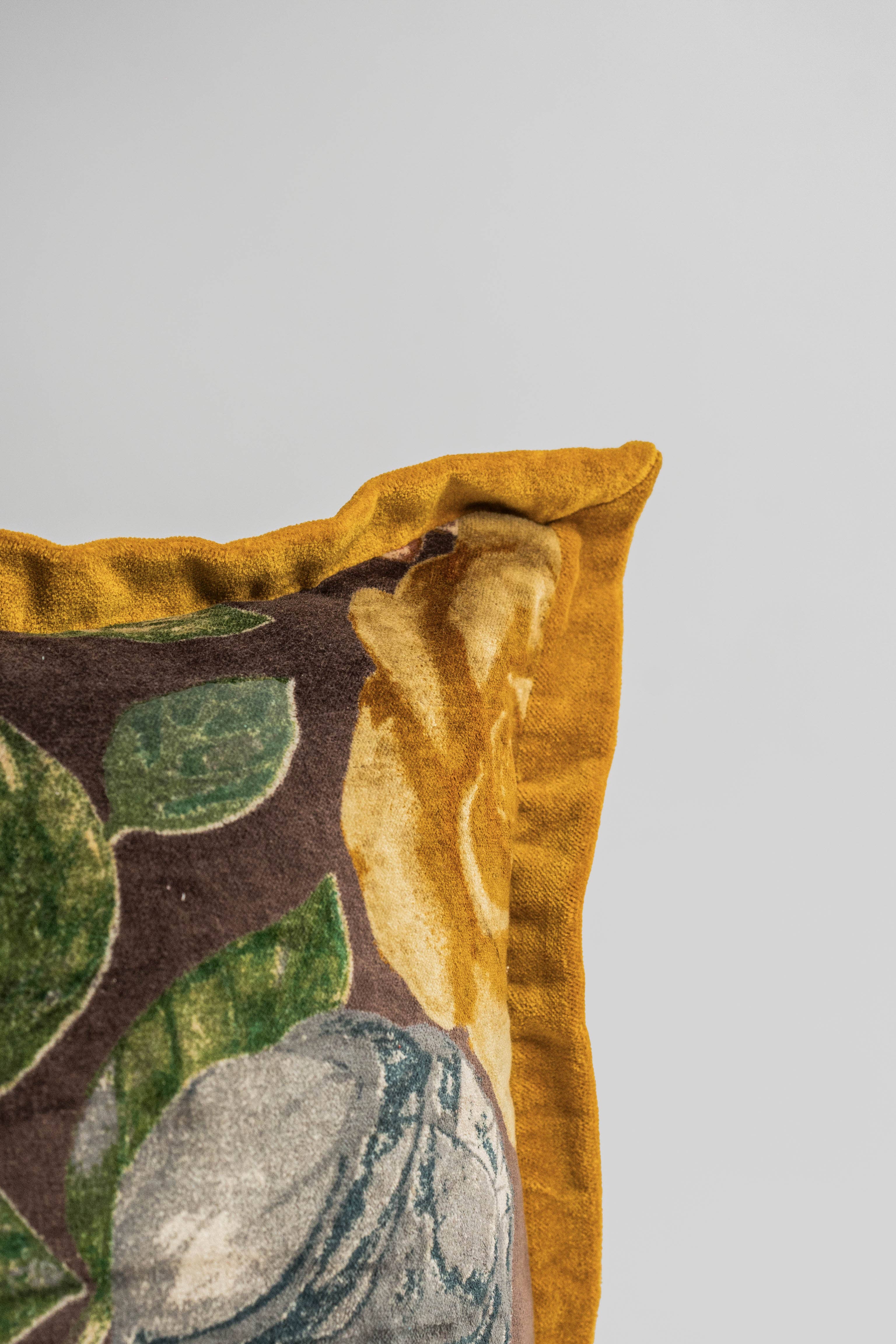 Golden Rose Velvet Cushion with filler