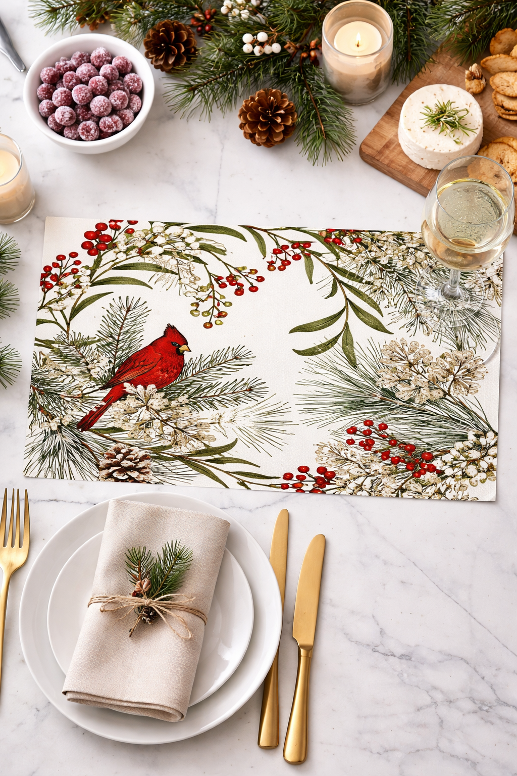 Classic Botanical Placemat (Set of 6)