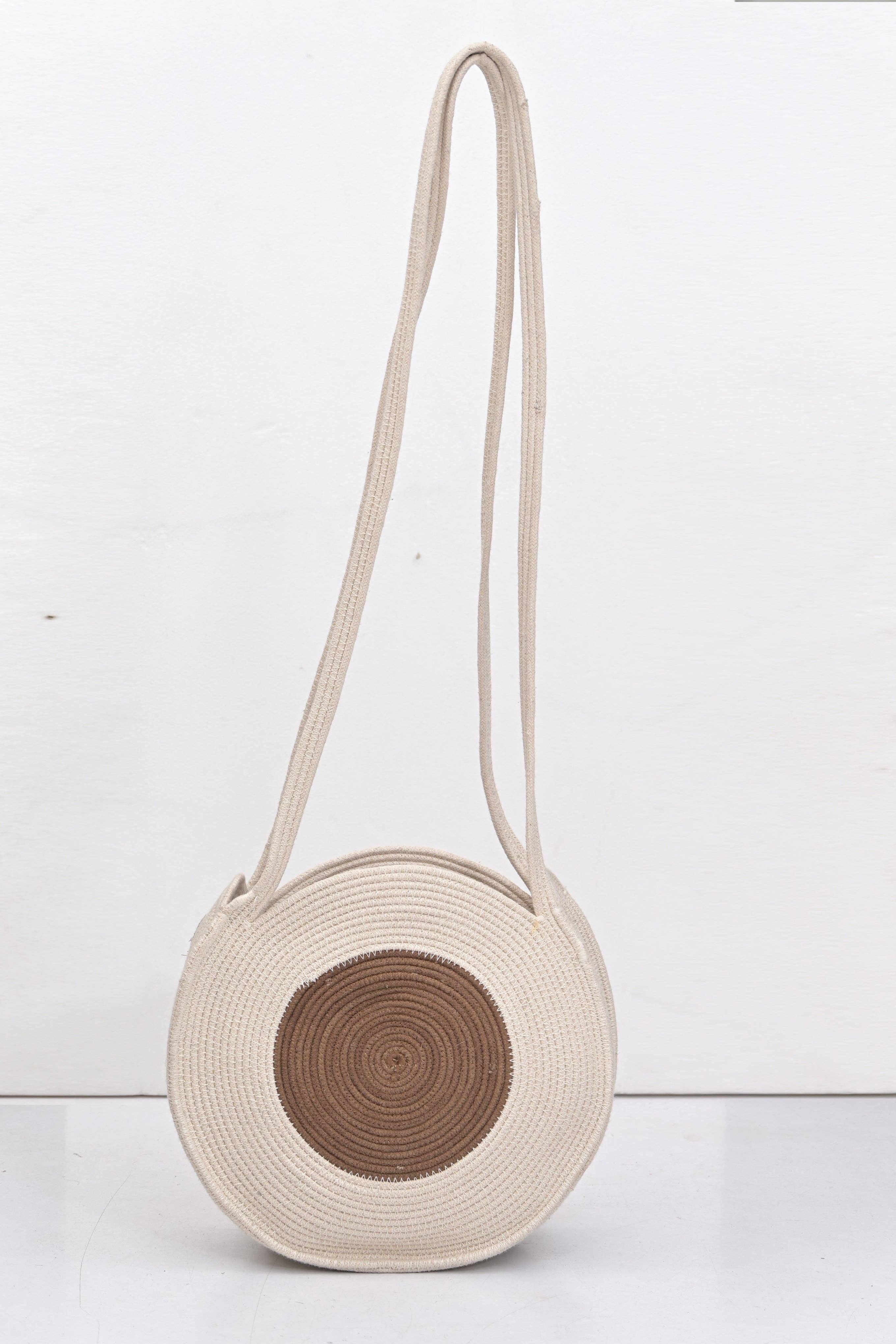 Beige Crossbody Bag