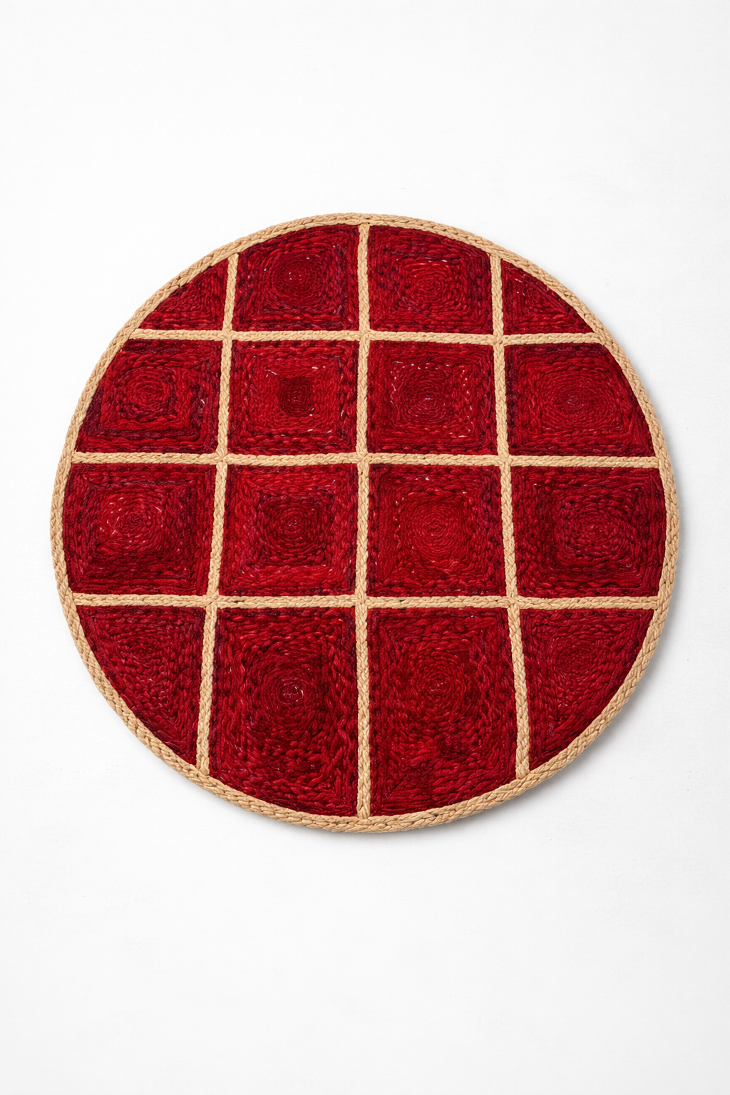 Round Cotton Braided Rug