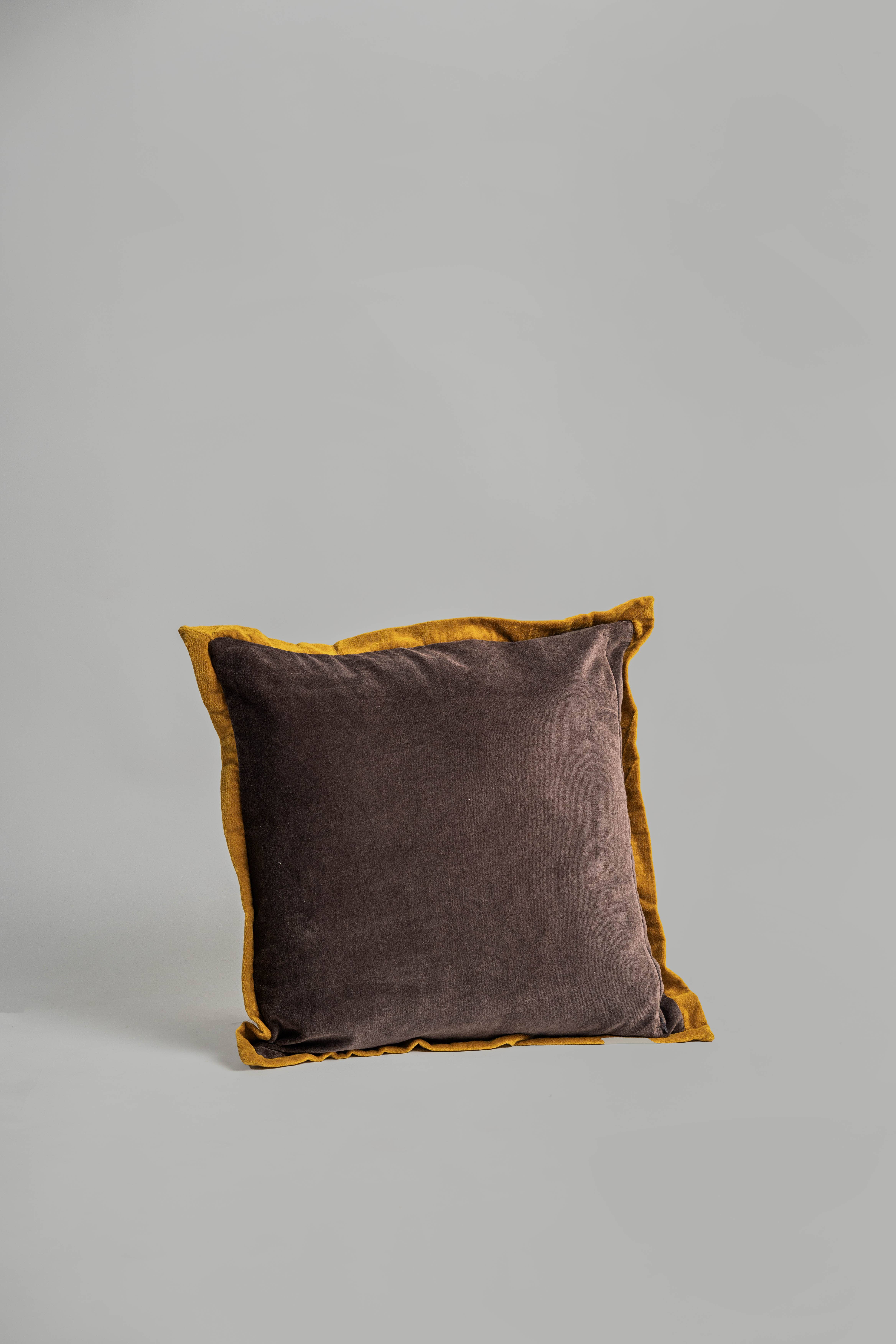 Golden Rose Velvet Cushion with filler