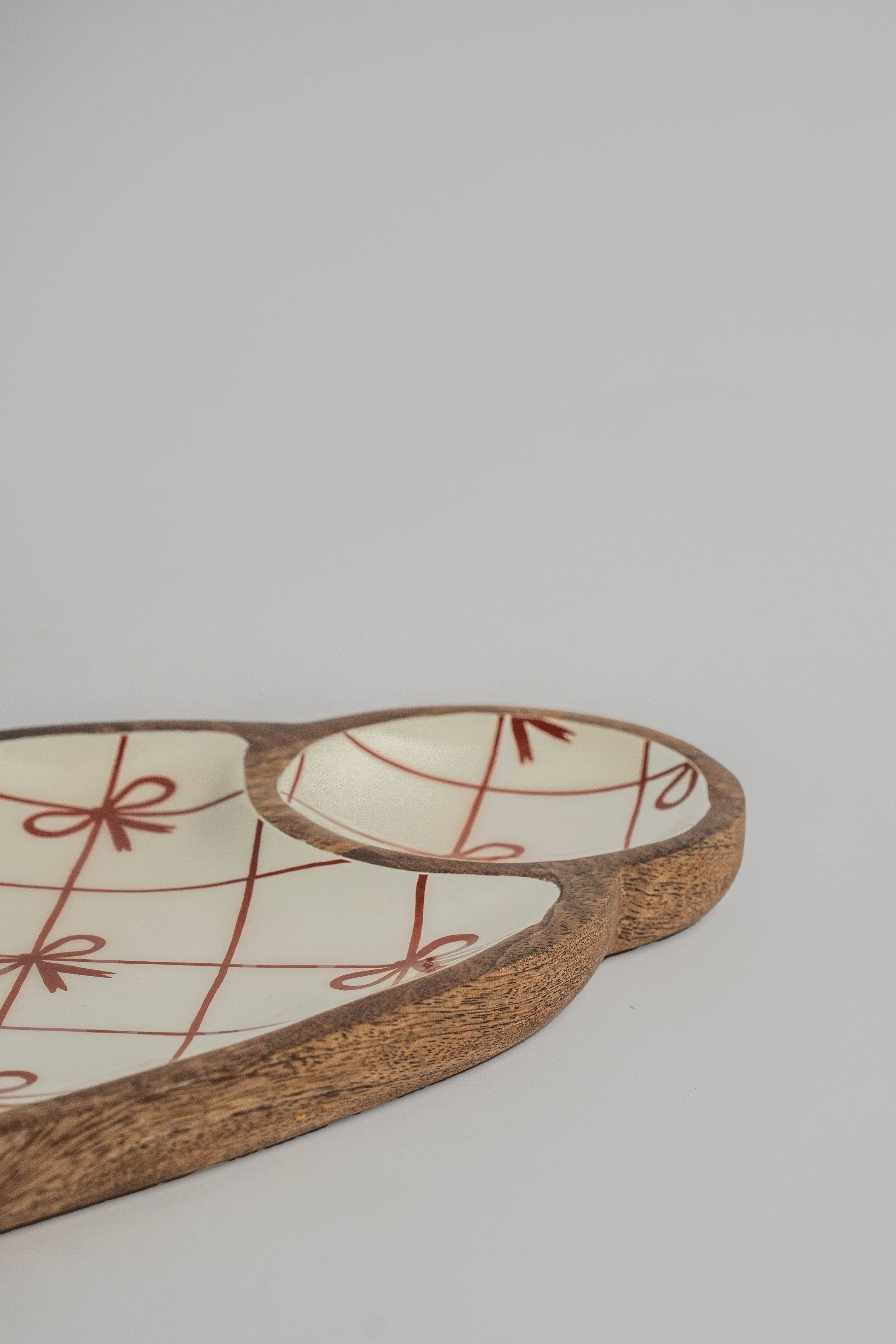 La Bow Handpainted Platter