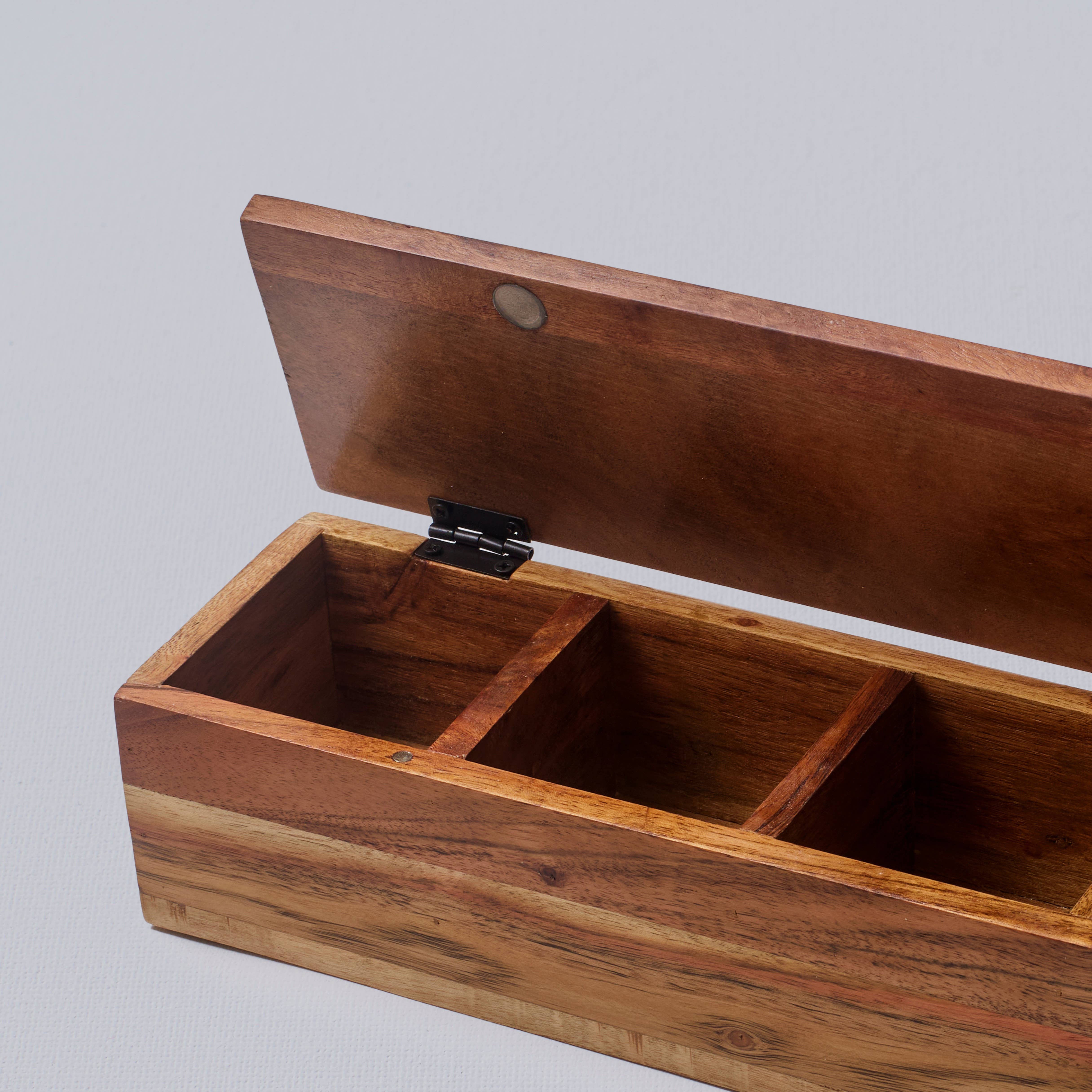 Gourmet Wooden Tea Box